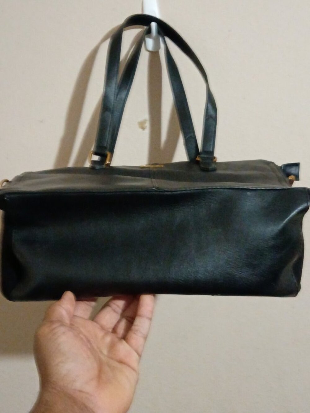 Rachel Zoe Helsie Satchel Leather Black Handbag - Picture 5 of 16